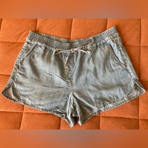 Loft Chambray Shorts